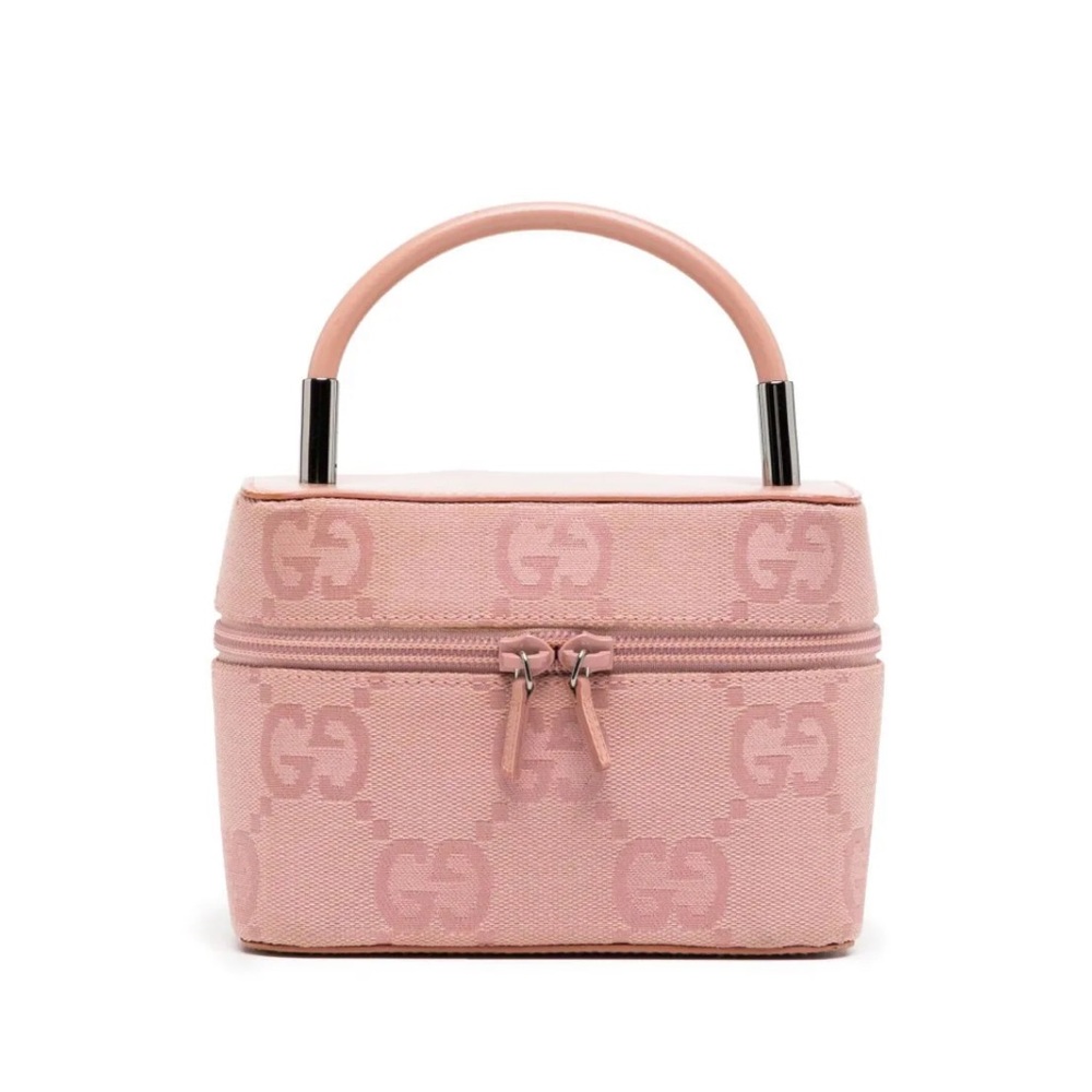 Pink Gucci vanity bag